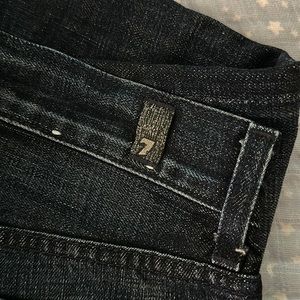 New (without tags) Never Worn 7 For All Mankind Jeans. Dark Wash